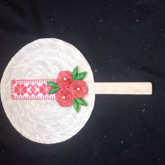 New Mexican fan handmade flowers - Picture 1 of 3